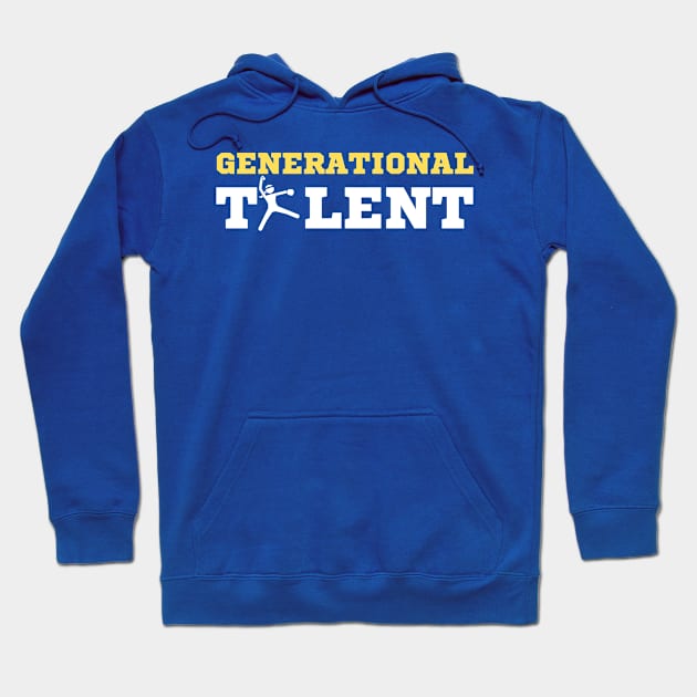 Generational Talent - Fastpitch Hoodie by Arch City Tees